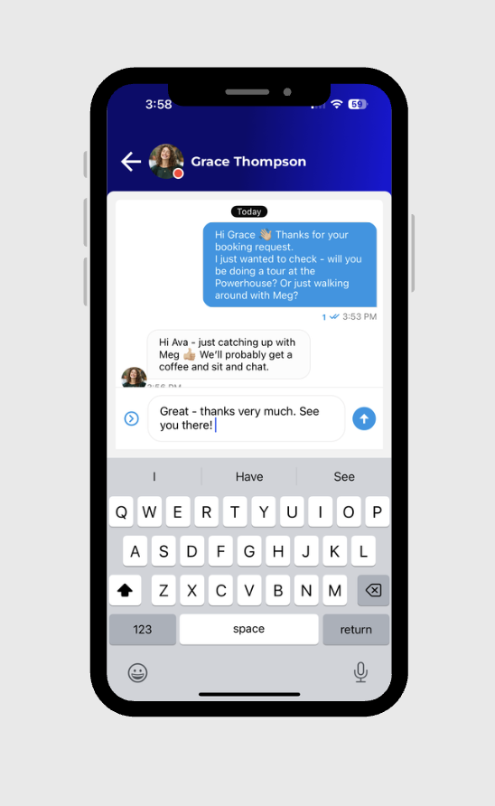 PAH! App Chat